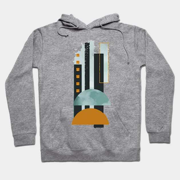 Abstract unique art design geometric Hoodie by MedAmineshop